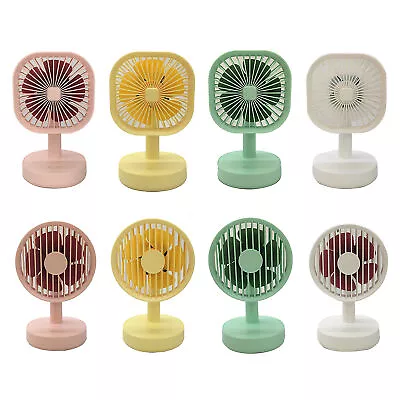 6.73'' Mini Desk Fan Oscillating Home Office Cooling Cooler Electric Quiet  • $22.13