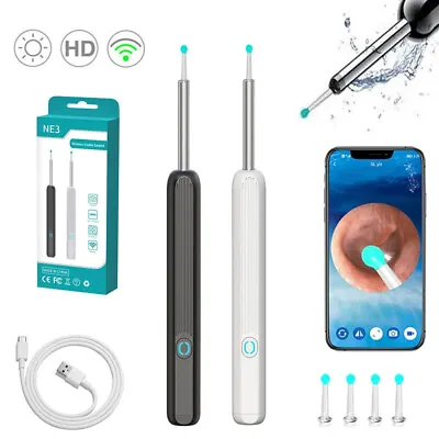Wireless Ear Wax Remover Camera HD Ear Endoscope Spoon Pick Cleaning Tools • £8.99