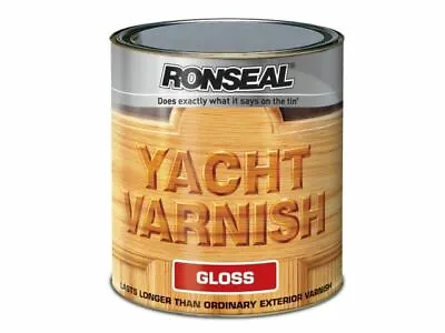 £17.39 • Buy Ronseal Exterior Yacht Varnish Gloss 500ml