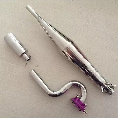 Tuned Pipe Exhaust Pipe Silencer / Zenoah CY GW26i 26cc RC Boat Gas Engine #1444 • £79.79