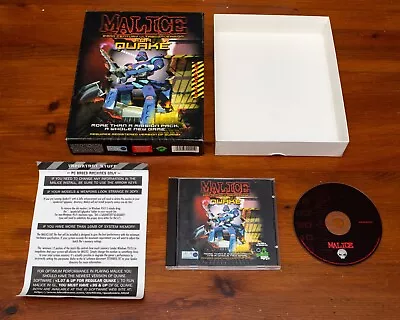 £29.99 • Buy Malice (Mission Pack For Quake) - Big Box PC CD Rom Game - Complete