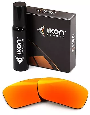 Polarized IKON Iridium Replacement Lenses For Oakley Crankcase Fire Mirror • $35.90