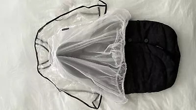 £55 • Buy Original Maxi Cosi Car Seat Cover (Set Of 3) Foot Muff, Rain Cover, Mosquito Net