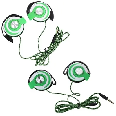 £6.76 • Buy Flexible Rubber Ear-hook Clip-on Headphones Headset With Over-Ear Hooks