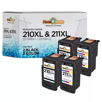 PG-210XL CL-211XL Ink Cartridges For Canon PIXMA MX340 MX350 MX320 MX330 MX360 • $30.95