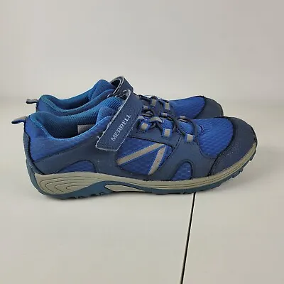 Merrell Outback Low Hiking Shoes Mens 7M Hook & Loop Blue • $34.99