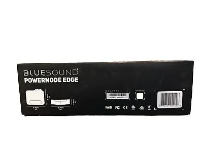 BLUESOUND PowerNODE EDGE. Hi-Res Music Streamer In WHITE • £412.95