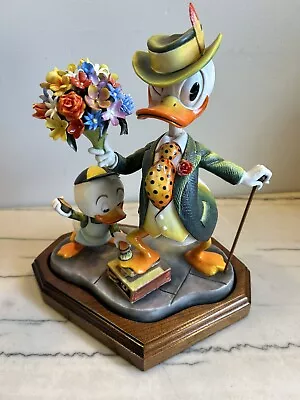 Carl Barks Donald Duck “Dude For A Day” Limited Edition Figurine & Lithograph • $4900