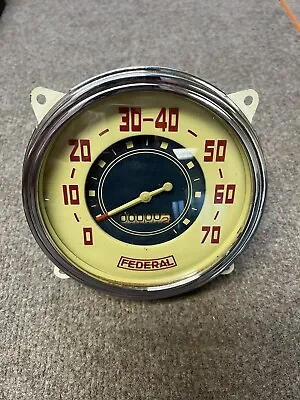 Federal  WWII Military Truck Speedometer - NOS - Nice - Look 👀!! • $175