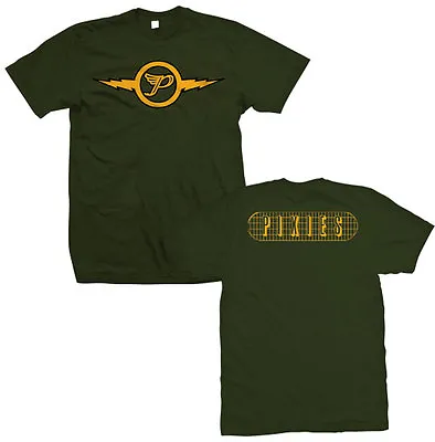 PIXIES T-Shirt Lightning Logo Mens Green New S-XL • $24.95