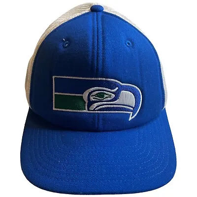 SEATTLE SEAHAWKS Mitchell & Ness Nostalgia Collection SCRIPT Snapback Hat Cap • $14.95
