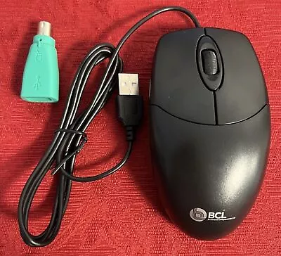 BCL Business Components Ltd 3D Optical Mouse USB PS/2 Ref00194 • £14.94