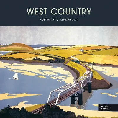 National Railway Museum West Country Poster Art Calendar 2024 - Regional • £7.48