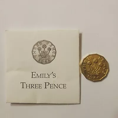 American Girl Emily's Three Pence Coin Retired With Original Envelope • $19.95