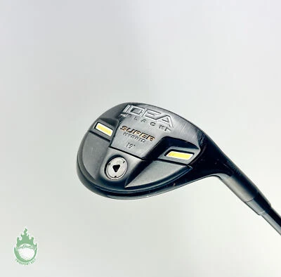 $98.70 • Buy Used RH Adams IDEA Black Super Hybrid 19* Regular Flex Graphite Golf Club