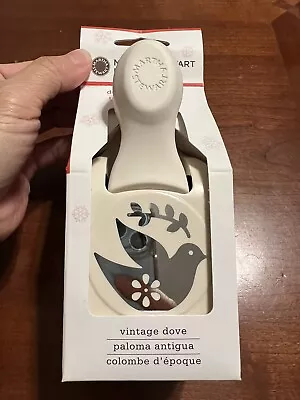 Martha Stewart Vintage Dove Paper Punch Craft Bird Olive Branch Large NIP • $49.95