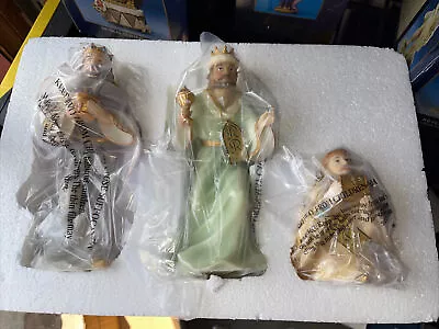 NIB 78912 Retired Roman   Seraphim Classics  3 Piece Nativity Three Kings 2007 • $99.99