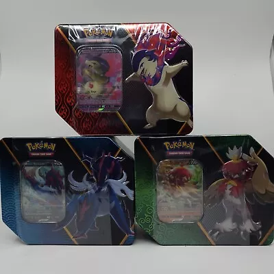$51.15 • Buy Pokemon Card TCG Divergent Powers Tin Set Of 3 - Brand New SEALED UNOPENED 14d