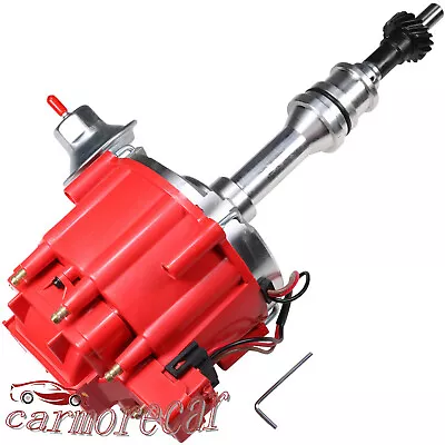 Red For Ford 351C 351M 400 429 460 HEI Distributor W/ 65000 KV Coil 7500 RPM • $52.97