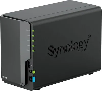 Synology DiskStation DS224+ 2 Bay NAS Efficient Storage Solution • £359.99