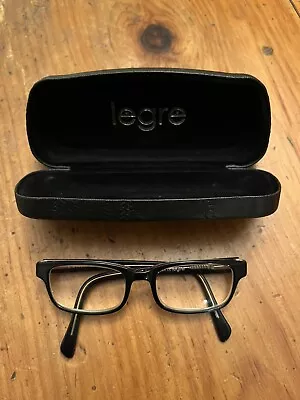 Legre Women's Glasses Eyeglasses Black And Clear LE200 652 47-18-140 Plastic • $25