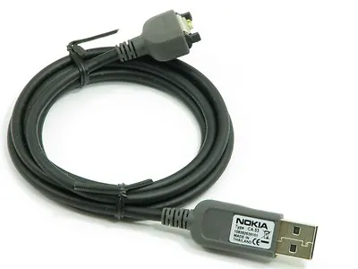 £3.49 • Buy Genuine Nokia CA-53 USB Data Sync Cable For Nokia Phones With Pop-Port Connector