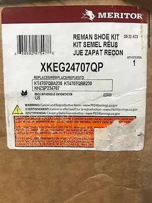 Meritor XKEG24707QP Brake Shoe Kit • $74.99