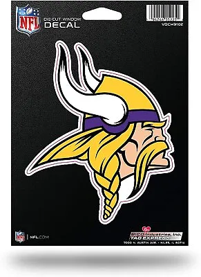 Minnesota Vikings 5 Inch Die Cut Flat Vinyl Decal Sticker Adhesive Backing • $11.79