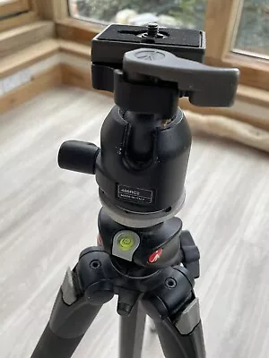 Manfrotto Tripod 055XPROB And 486RC2 Ball Head Plus Plate. Good Working Order. • £185