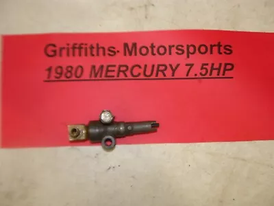 1980 Mercury Outboard 7.5hp 75 Gas Tank Fuel Coupler Connector Fitting 73419 • $24