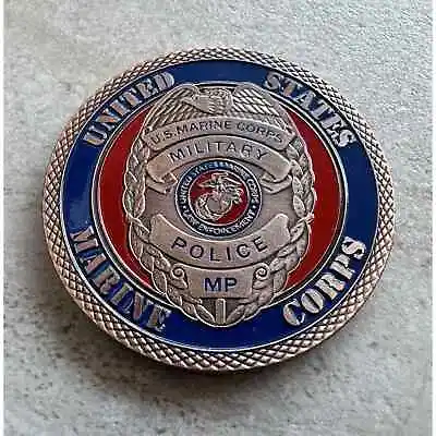 US MARINE CORPS MILITARY POLICE (COPPER) Challenge Coin • $14.99