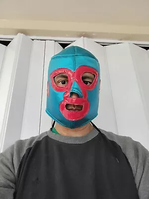 Deportes Martinez Nacho Libre Microfiber Mask Lucha Libre Luchador Mexican Wr... • $0.99