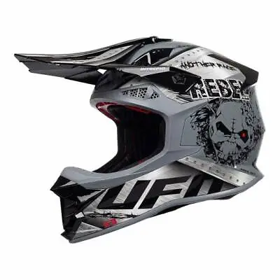 UFO 2022 Motocross Helmet For Kids All Youth Sizes MX Enduro Gloss Metal  • $101.02