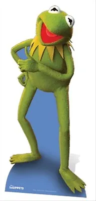 Kermit The Frog From Disney's Muppets Cardboard Cutout 133cm Tall -At Your Party • $49.77