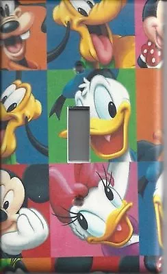 Light Switch Plate & Outlet Covers KID'S ROOM DISNEY MICKEY GOOFY • $11