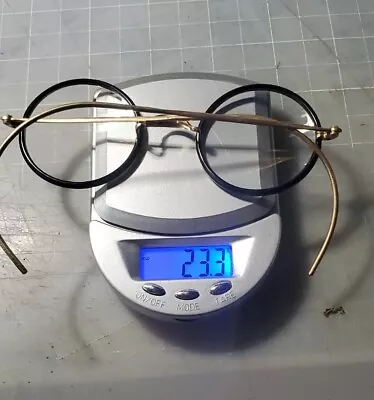 Vintage Wire Rim Eyeglasses Coated  • $39.70