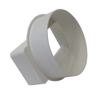 £6.15 • Buy Ventilation Products Manrose Ducting Draught Shutter Vent Adaptor Various Types 
