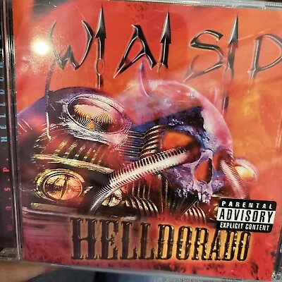 W.A.S.P. Helldorado CD(Blackie Lawless 1999 BMG Parental Advisory Sticker) • $8.99