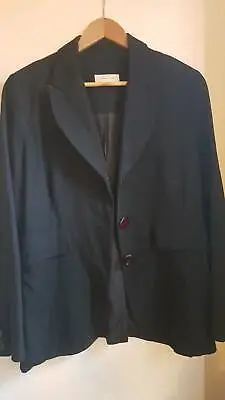 $45 • Buy Scanlan And Theodore Vintage Black Suit Jacket  / Blazer Size 12