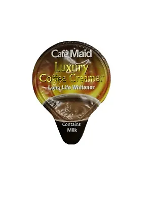 Cafe Maid Luxury Coffee Cream UHT Whitener  120 Pots BBE 06/10/ 2024 • £10.99