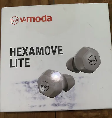 $33.50 • Buy V-MODA Hexamove Lite Wireless Earbuds - SAND WHITE