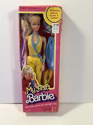 Mattel My First Barbie Doll  No.1875 1980 • $40
