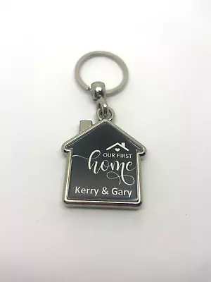 Personalised Keyring - House Home Office - First New Home - Any Name - Fun Gift • £3.99