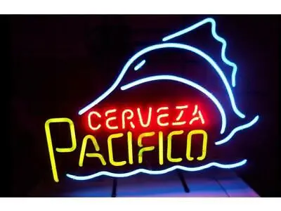 New Cerveza Pacifico Swordfish B Light Lamp Neon Sign 24   • $245.85