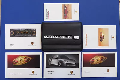 2002 Porsche 996 911 Turbo Coupe 6 Speed Tip S Owner Manuals Books Package Q155 • $249.95