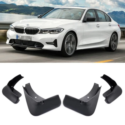 $81.89 • Buy 1Set Car Mud Flaps Splash Guard Mudguard Fender For 2019-2022 BMW 3-Series Sedan