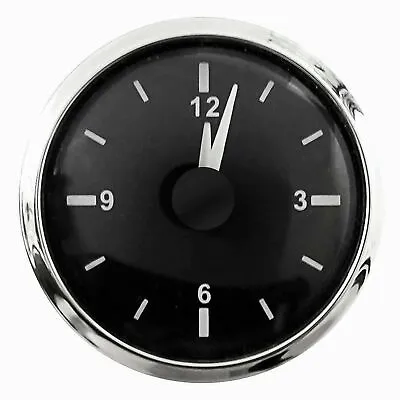 £39.71 • Buy E-Tech Engineering Analogue Clock - 52mm - 12V / 24V - Stainless Steel Bezel