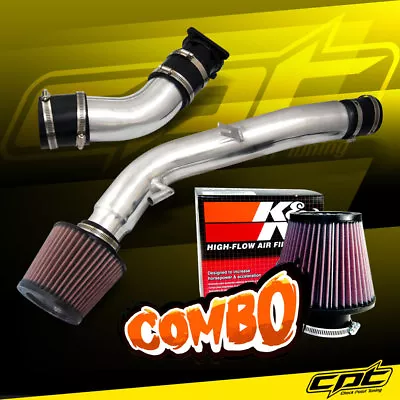 For 03-07 G35 3.5L V6 Automatic Polish Cold Air Intake + K&N Air Filter • $131.96