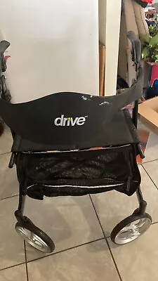 $100 • Buy Drive Medical Nitro Euro Style Rollator Rolling Walker Tall LOCAL PICK UP ONLY