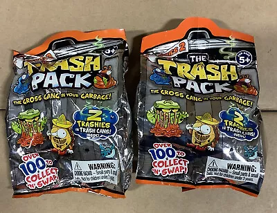 2*The Trash Pack Trashies Series 2 Blind Bag 2 Trashies In Trash Cans Moose Toys • $12.99